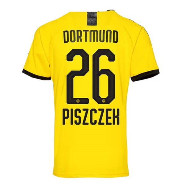 Tailandia Camiseta Borussia Dortmund NO.26 Piszczek Primera equipo 2019-20 Amarillo